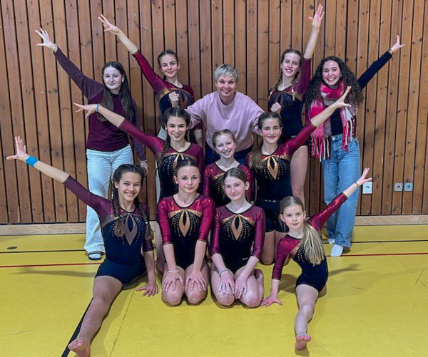 Starke Premiere: Unsere Turnerinnen erstmals beim Bezirksfinale